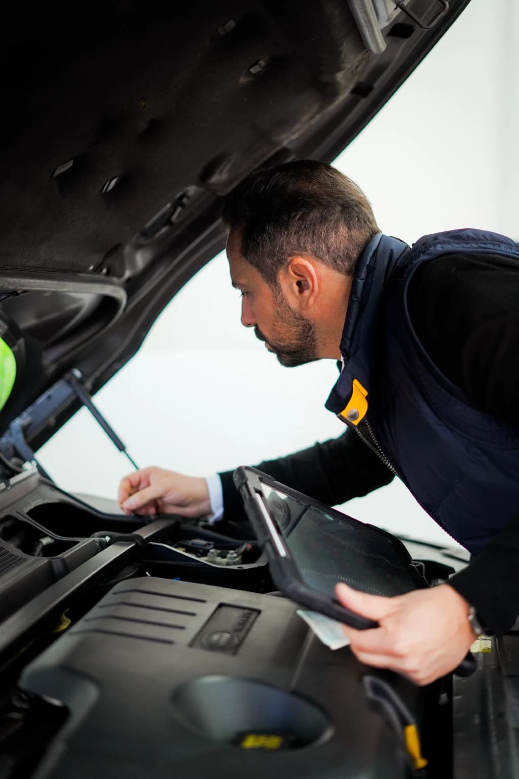 Erfassung der Fahrzeugdaten